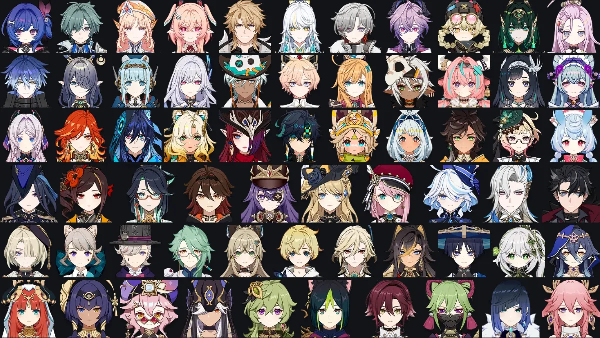 Genshin All Charater Asset Pack cover