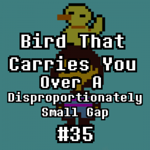 035birdthatcarriesyouoveradisproportionatelysmallgap card cover
